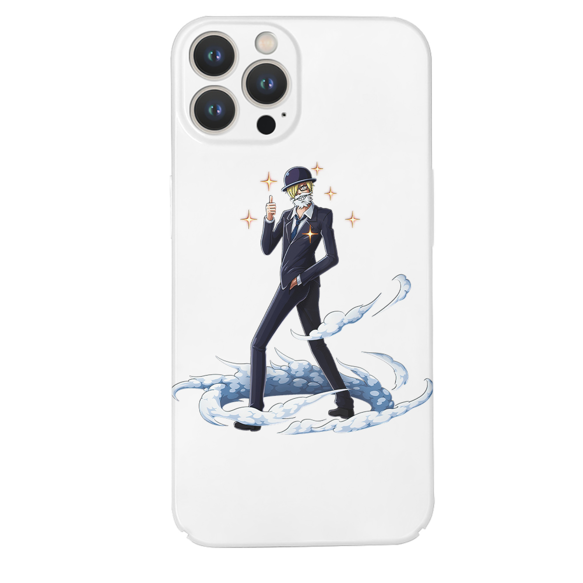 （画像用） ワンピース サンジ ONE PIECE Sanji 【iPhone 14シリーズ対応】ハードケース